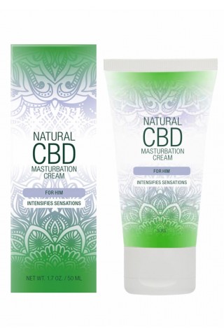 Крем для мастурбации для мужчин Natural CBD Masturbation Cream For Him - 50 мл.