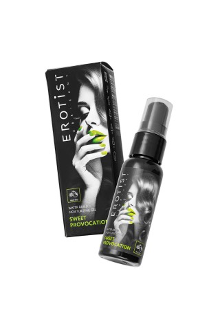 Съедобный гель Erotist Sweet Provocation Fruit Trio со вкусом киви, граната и яблока - 30 мл.