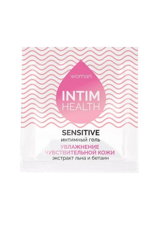 Саше интимного геля на водной основе Intim Health Sensitive - 3 гр.