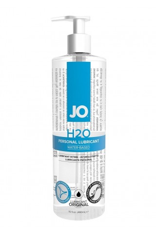 Лубрикант на водной основе JO Personal Lubricant H2O с дозатором - 480 мл.