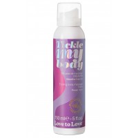Массажная хрустящая пенка Tickle My Body Fresh Mint с ароматом мяты - 150 мл.