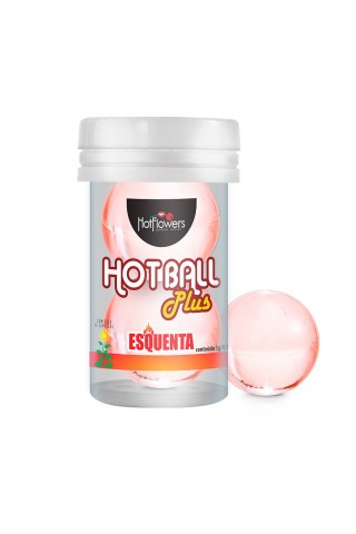 Лубрикант на масляной основе Hot Ball Plus с разогревающим эффектом (2 шарика по 3 гр.)