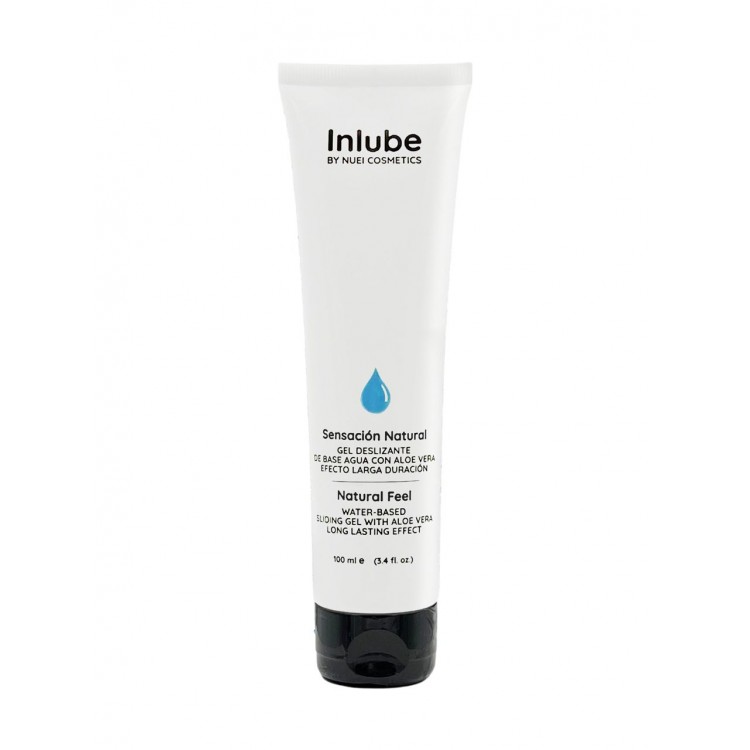 Интимный лубрикант с алоэ вера Inlube Natural Feel - 100 мл.