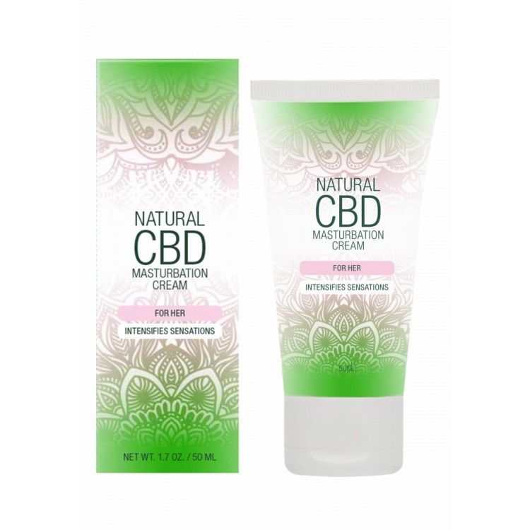 Крем для мастурбации для женщин Natural CBD Masturbation Cream For Her - 50 мл.