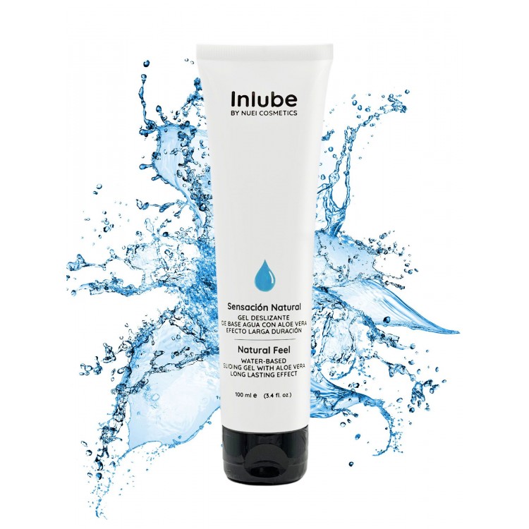 Интимный лубрикант с алоэ вера Inlube Natural Feel - 100 мл.