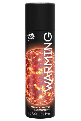 Разогревающий лубрикант Wet Warming Gel Lubricant - 89 мл.