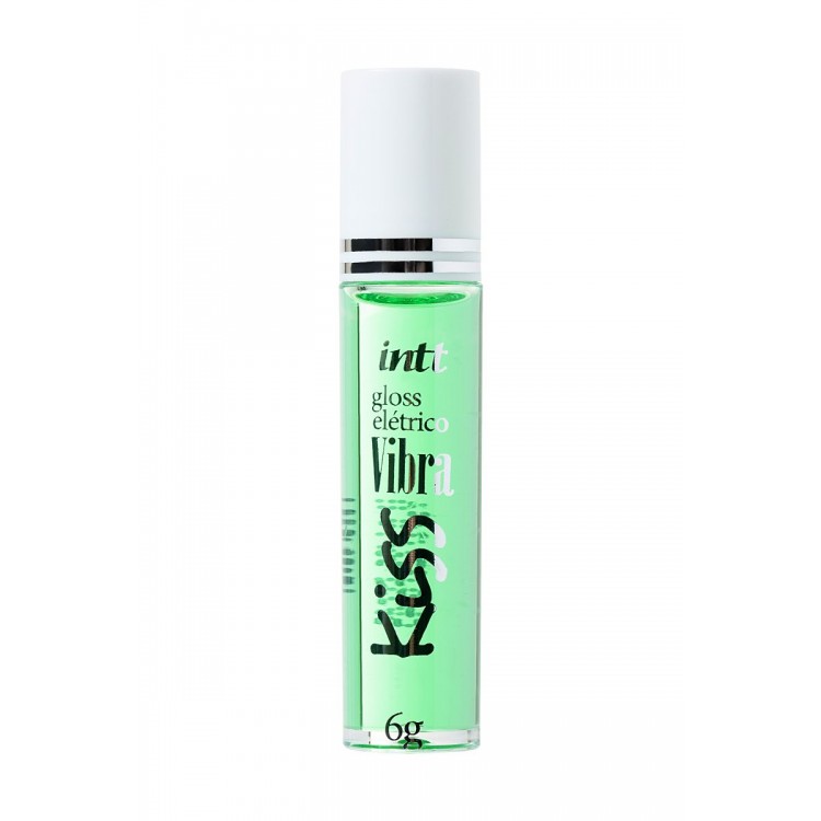 Блеск для губ GLOSS VIBE Mint с ароматом мяты и эффектом вибрации - 6 гр.
