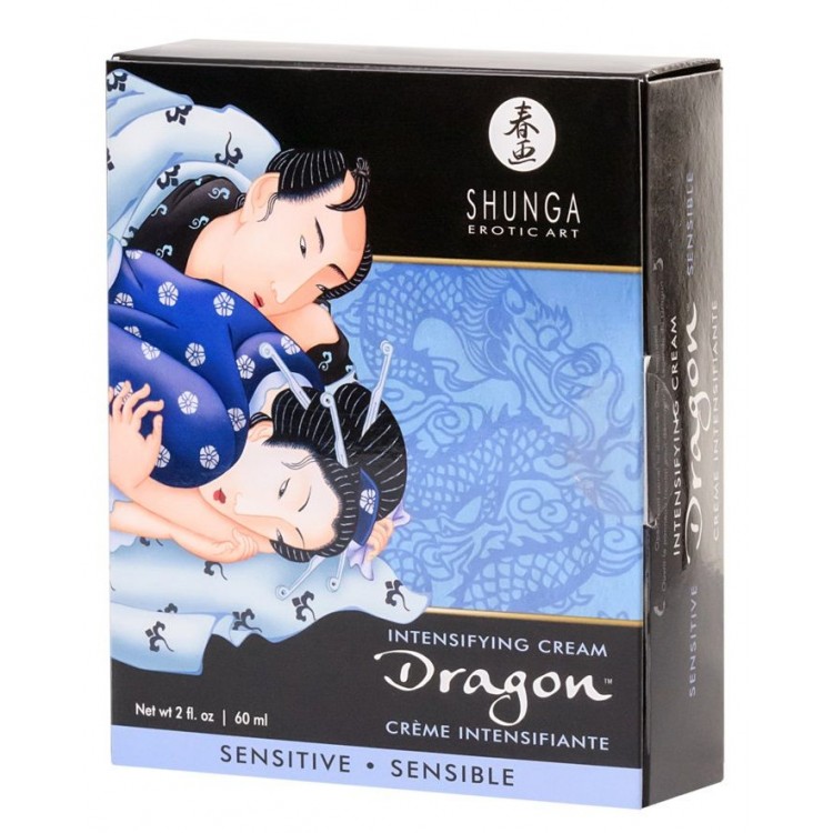 Интимный мужской крем SHUNGA DRAGON SENSITIVE - 60 мл.