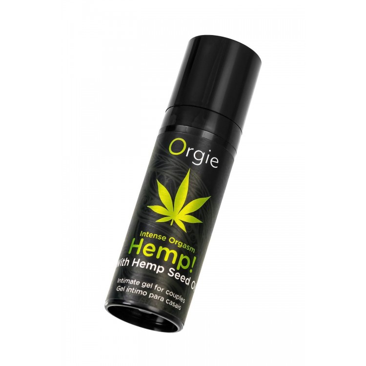 Возбуждающий интимный гель для пар ORGIE Hemp Intense Orgasm - 15 мл.
