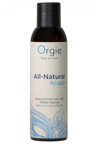 Интимный гель на водной основе Orgie All-Natural Acqua - 150 мл.