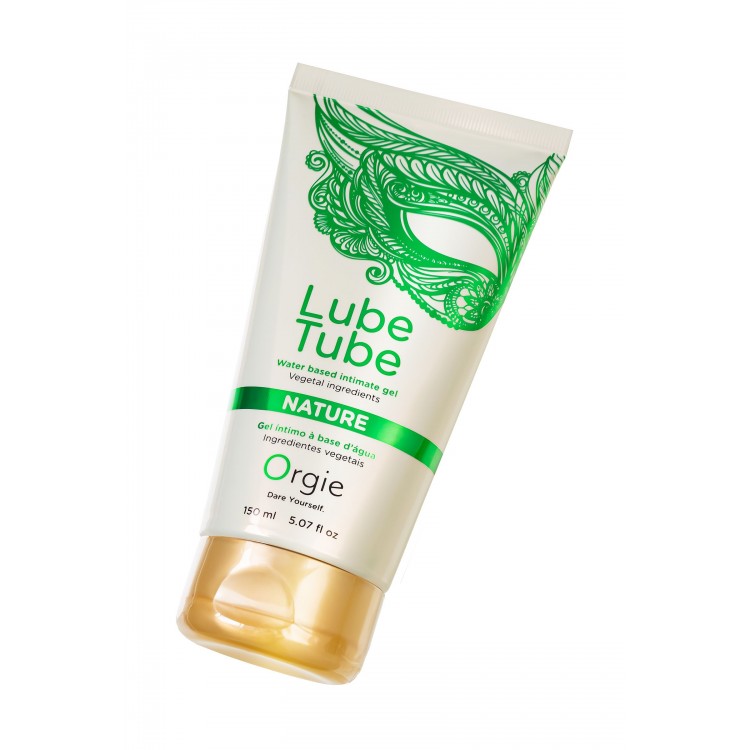 Интимный гель на водной основе Lube Tube Nature - 150 мл.