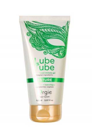 Интимный гель на водной основе Lube Tube Nature - 150 мл.