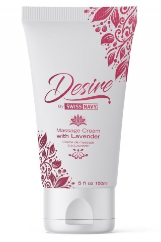 Массажный крем с ароматом лаванды Desire Massage Cream with Lavender - 150 мл.