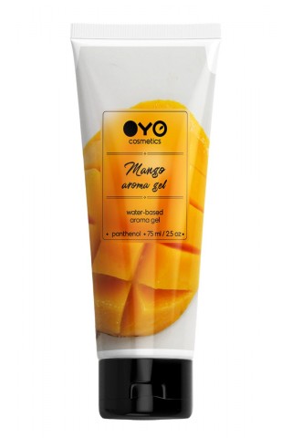 Лубрикант на водной основе OYO Aroma Gel Mango с ароматом манго - 75 мл.