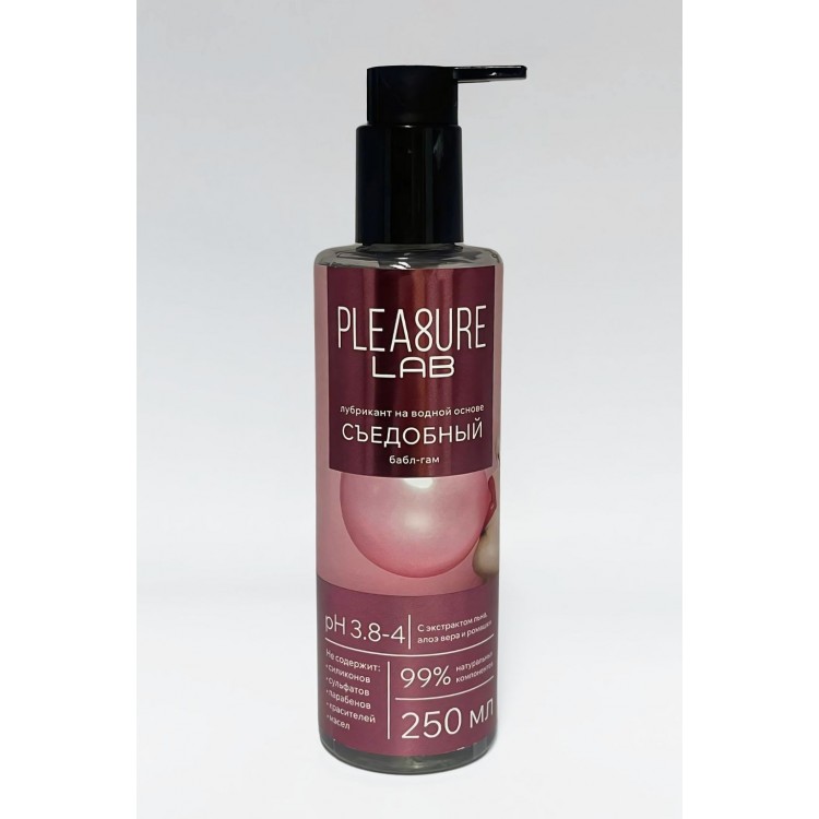 Лубрикант на водной основе Pleasure Lab с ароматом бабл-гам - 250 мл.