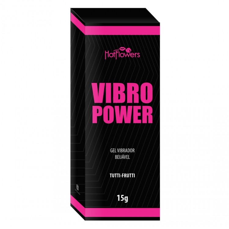 Жидкий вибратор Vibro Power со вкусом тутти-фрутти - 15 гр.