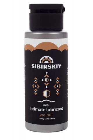 Анальный лубрикант на водной основе SIBIRSKIY с ароматом грецкого ореха - 100 мл.