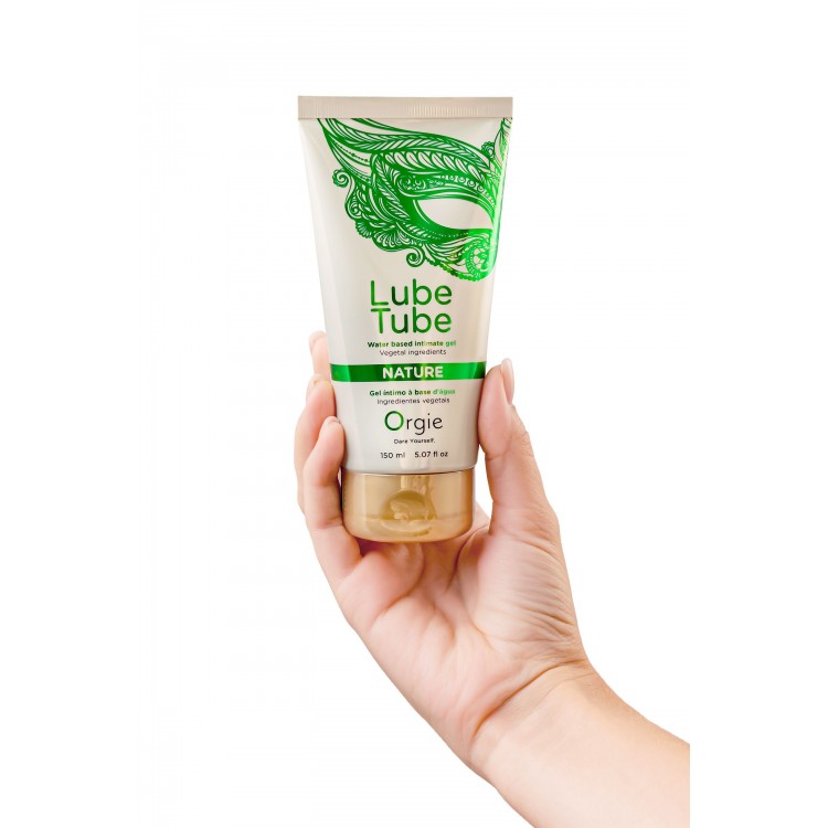 Интимный гель на водной основе Lube Tube Nature - 150 мл.