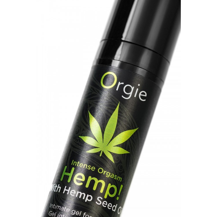 Возбуждающий интимный гель для пар ORGIE Hemp Intense Orgasm - 15 мл.