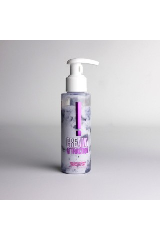 Увлажняющий крем-гель для тела с ароматом ежевики Creamy Attraction Blackberry - 100 мл.