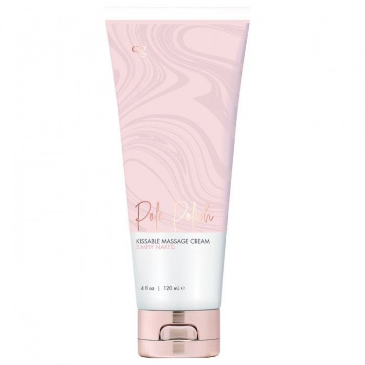 Съедобный массажный крем для поцелуев CG Simply Naked - 120 мл.
