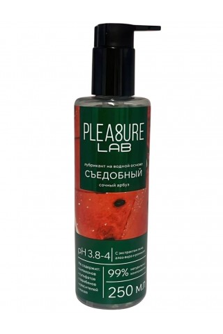 Лубрикант на водной основе Pleasure Lab с ароматом арбуза - 250 мл.