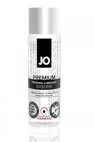 Возбуждающий лубрикант на силиконовой основе JO Personal Premium Lubricant Warming - 60 мл.