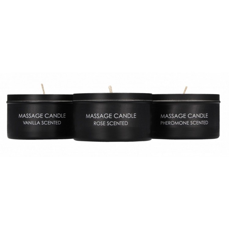 Набор из 3 массажных свечей Massage Candle Set