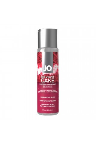 Лубрикант на водной основе JO H2O Red Velvet Cake Flavored Lubricant - 60 мл.