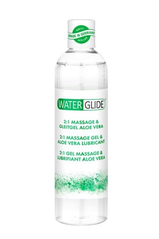 Гель-смазка 2-в-1 MASSAGE & LUBRICANT ALOE VERA - 300 мл.