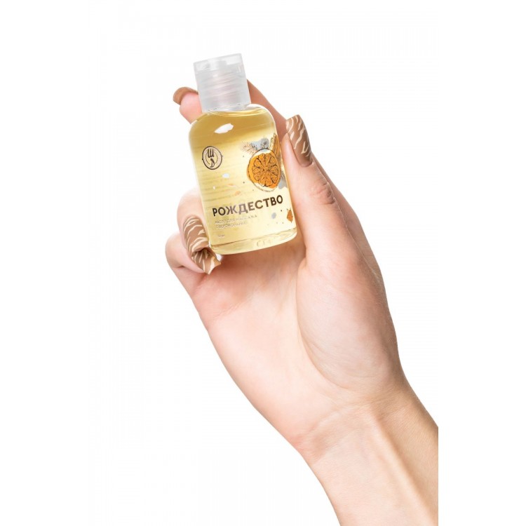 Массажное масло с феромонами «Рождество» - 50 мл.