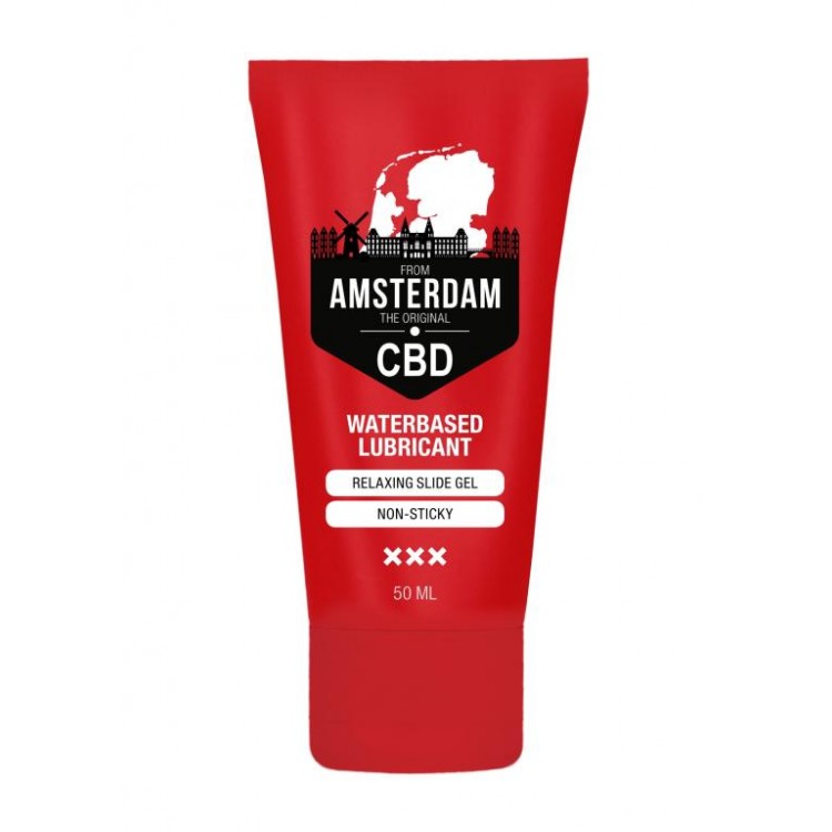 Лубрикант на водной основе CBD from Amsterdam Waterbased Lubricant - 50 мл. Лубрикант на водной основе CBD from Amsterdam Waterbased Lubricant - 50 мл.