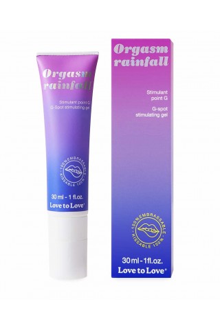 Гель для стимуляции G-точки зоны Orgasm Rainfall - 30 мл.