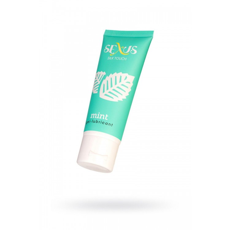 Увлажняющая гель-смазка с ароматом мяты Silk Touch Mint - 50 мл.