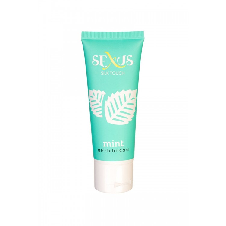 Увлажняющая гель-смазка с ароматом мяты Silk Touch Mint - 50 мл.