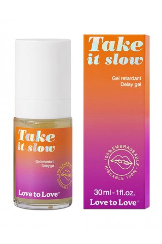 Пролонгирующий гель для мужчин Take It Slow - 30 мл.